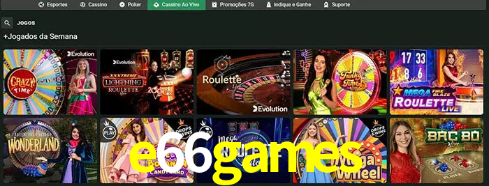 e66games bet