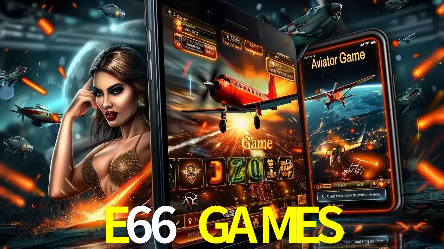 Mulher estilosa cercada por telas que exibem a jogabilidade do Aviator, capturando a intensidade e a estratégia deste popular crash game oferecido pelo E66 GAMES.